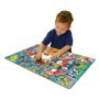 Primul meu mare puzzle de podea Prietenii padurii 12 piese 60.96x45.72 cm asamblat